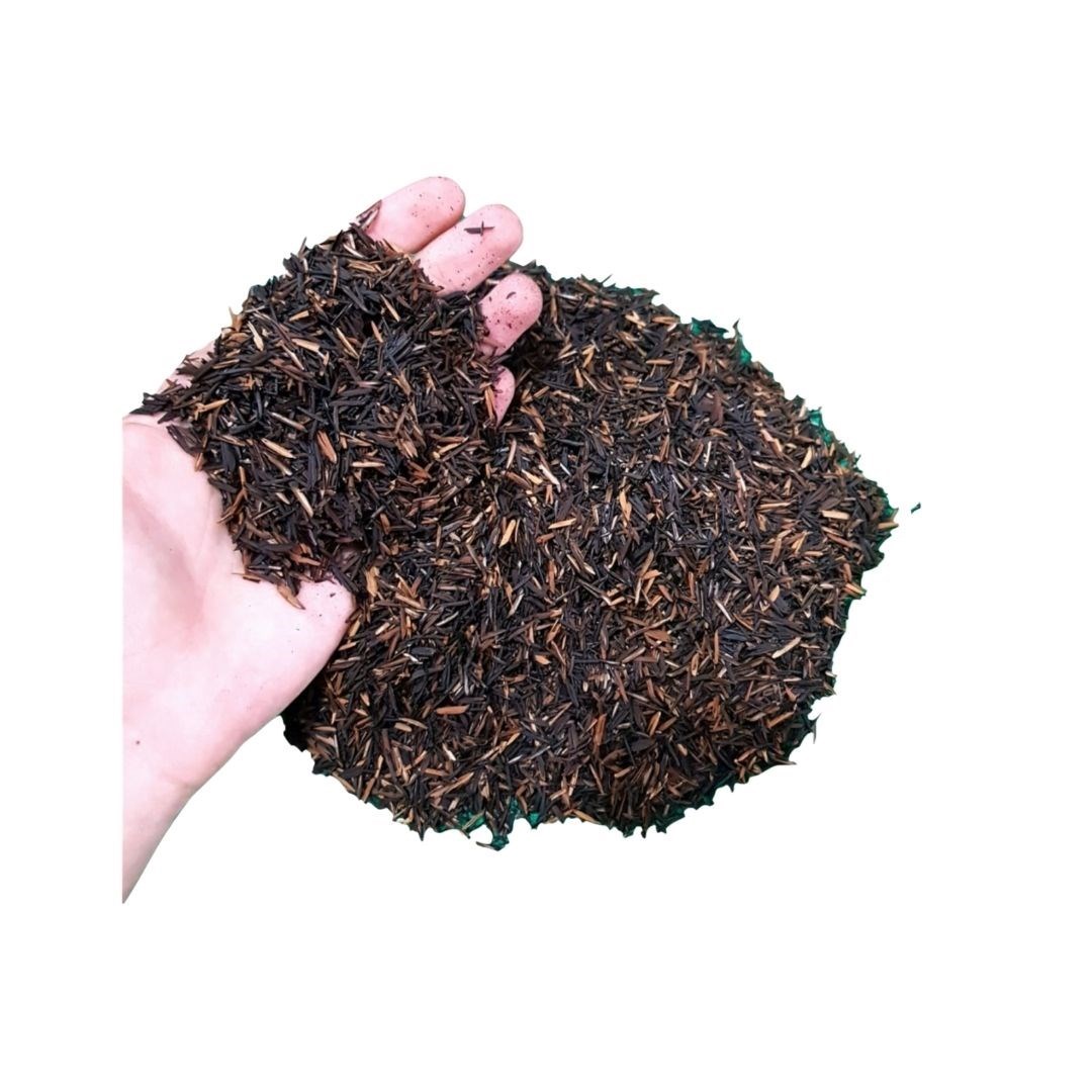 Casca de Arroz Carbonizada - Saco de 5 Litros