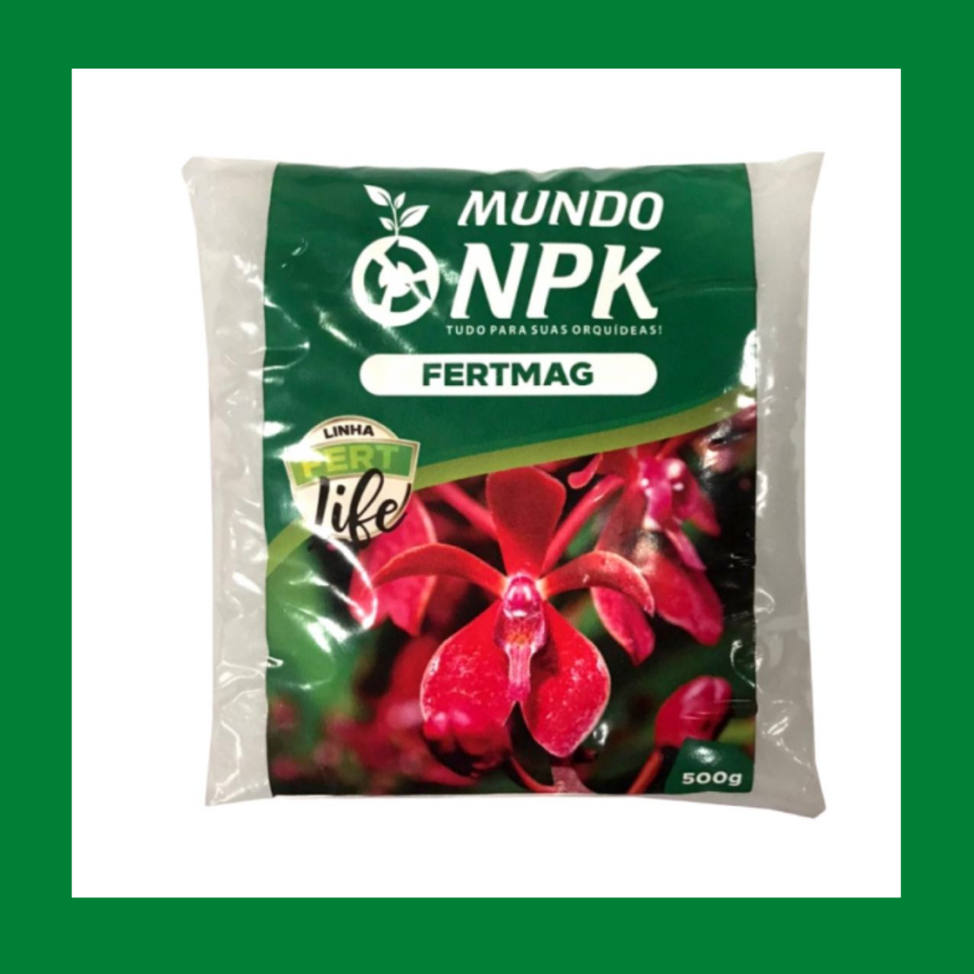 Magnésio + Enxofre - Sulfato de magnésio FertMag 09-11 - 500g