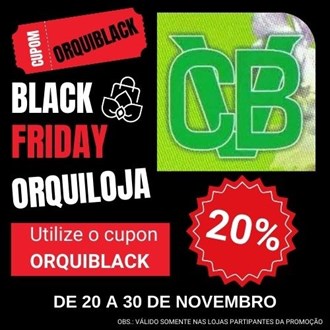 ORQUIDÁRIO CHÁCARA BELA VISTA - Utilize o cupom ORQUIBLACK na hora de finalizar a compra para obter o desconto! Corre que é só até dia 30 de Novembro!