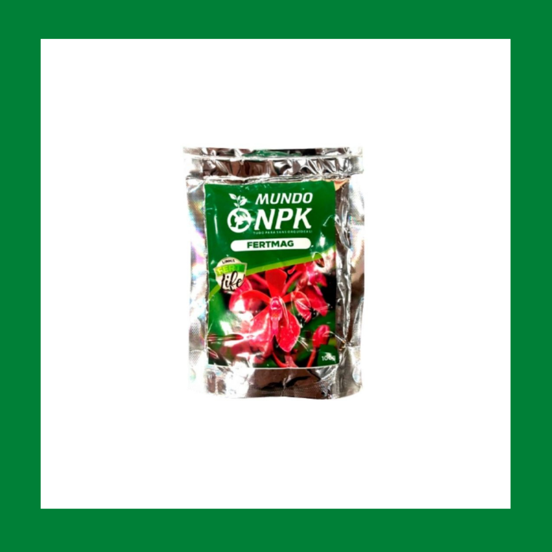 Magnésio + Enxofre - 100g  Sulfato de magnésio FertMag 09-11 