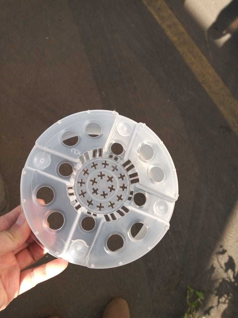 Kit com 10 Vasos transparente 14 cm