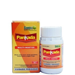 Inseticida Mata Pulgões, Mosca Branca, Trips Pankada Rawell Multi Insetos 60 ml- Jardinagem Amadora