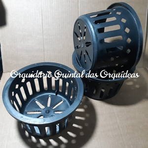 Vasos Sofisticados Vazados Preto Kit com 5 unidades