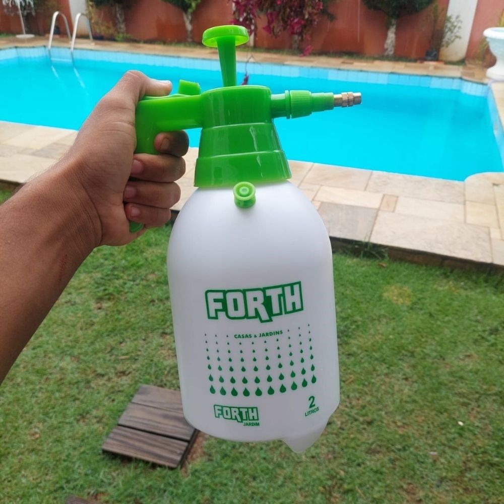 Pulverizador Forth Manual 2 Litros Compressão Alta Pressão