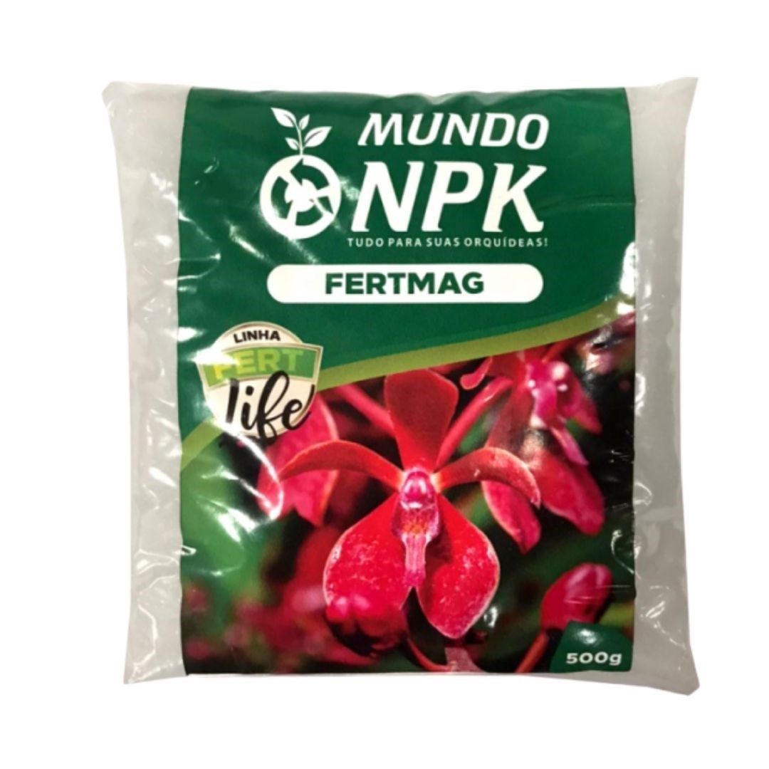 Magnésio + Enxofre - Sulfato de magnésio FertMag 09-11 - 500g