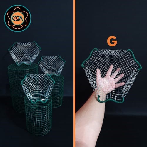 Cachepô aramado Tam. G