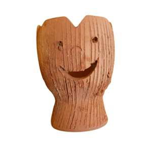 Vaso cerâmica artesanal Groot 