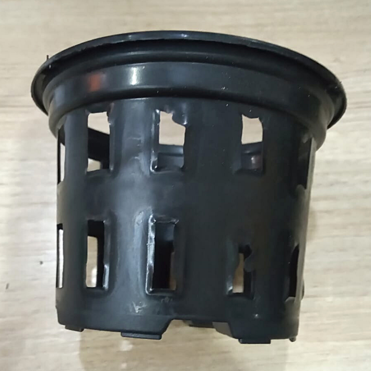 Kit com 5 Vasos de Plástico Vazado para Vanda Pequeno