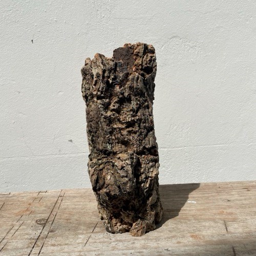 Casca Oca Suporte Rústico de Madeira para Arranjos