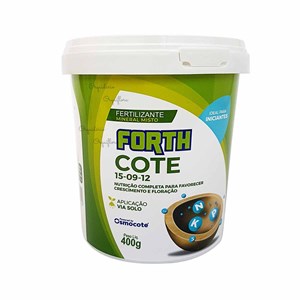 Fertilizante Forth Cote 15-09-12 100% Osmocote 5 Meses 400g