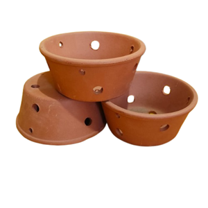 3 - vasos cerâmica artesanal 