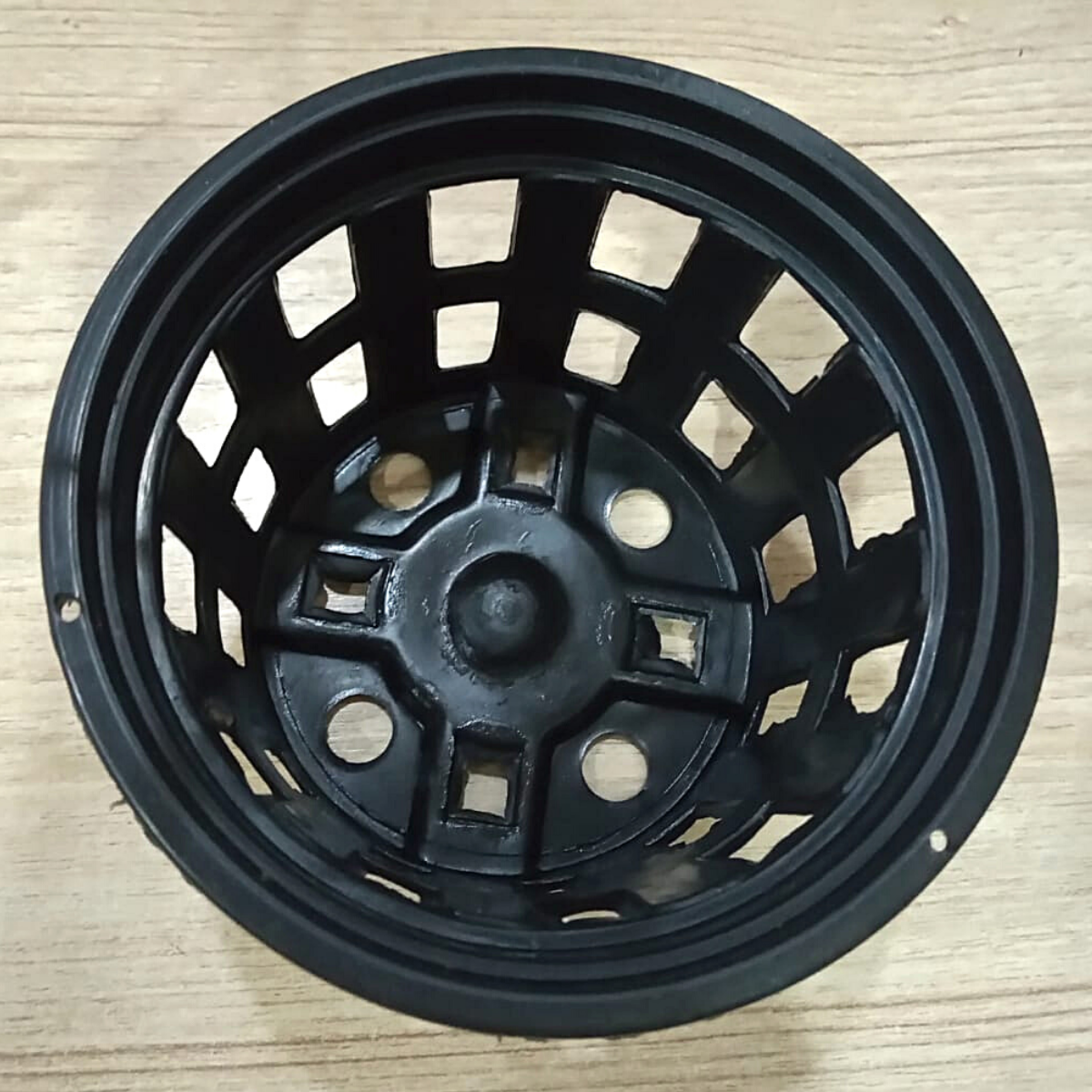 Kit com 5 Vasos de Plástico Vazado para Vanda Pequeno