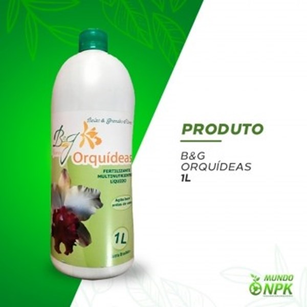 B&G Orquídeas - B&G Flores -1 Litro - Orquiloja