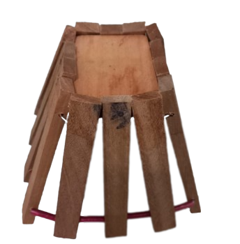 Cachepot Quadrado Marioto - 17cm/17cm