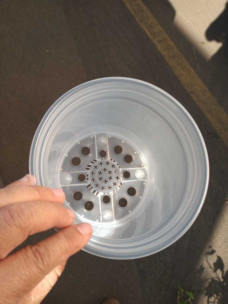 Kit com 10 Vasos transparente 14 cm