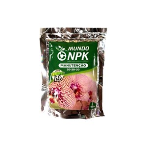 Fertilizante Manutenção 20.20.20 - Fert Life Mundo NPK - Embalagem de 100g